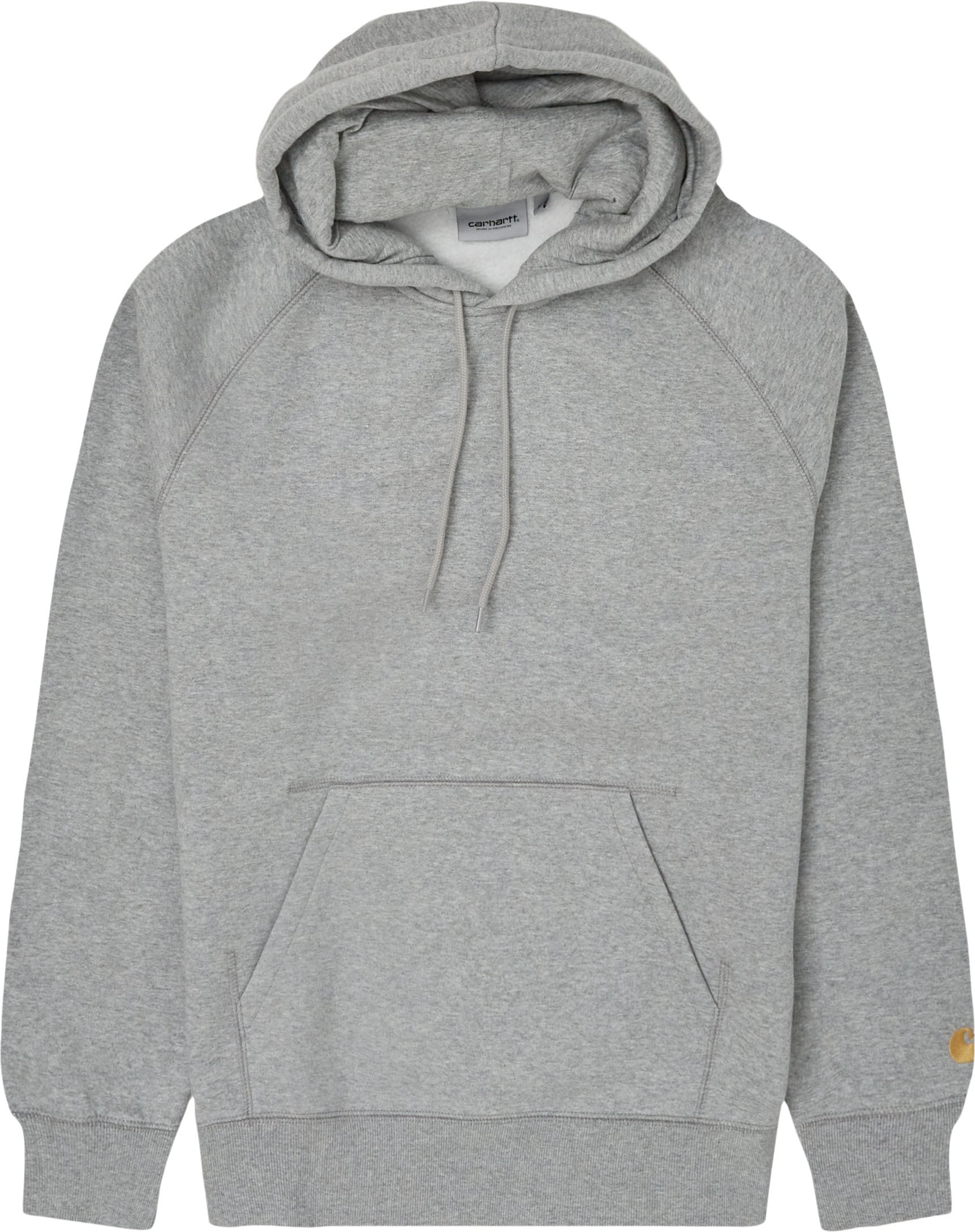 Carhartt WIP Sweatshirts HOODED CHASE SWEAT I026384 Grå